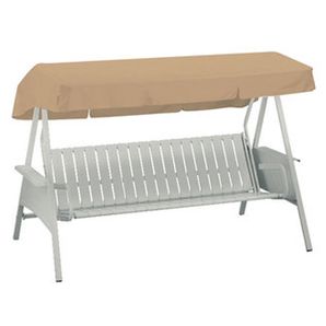 Střecha na houpačku, béžová