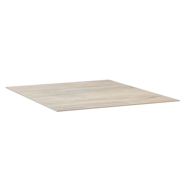 Keramická deska stolu 95 x 95 cm, krémově šedá