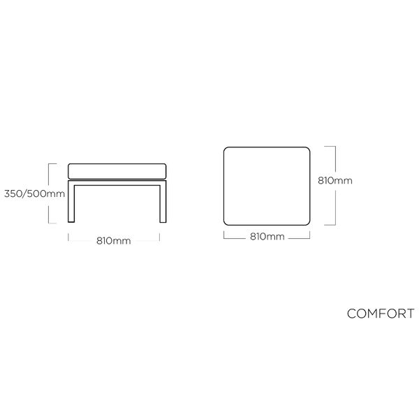 KETTLER COMFORT modular, stolička