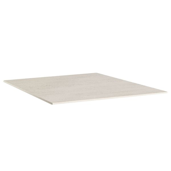 Deska stolu DEKTON 95 x 95 cm, betonově bílá