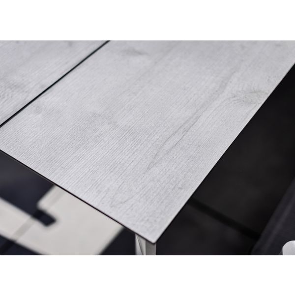 Deska stolu KETTLER HPL 160 x 95 cm, šedá s&nbsp;frézováním