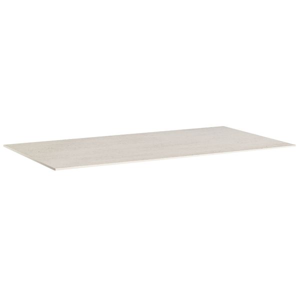 Deska stolu DEKTON 140 x 70 cm, betonově bílá