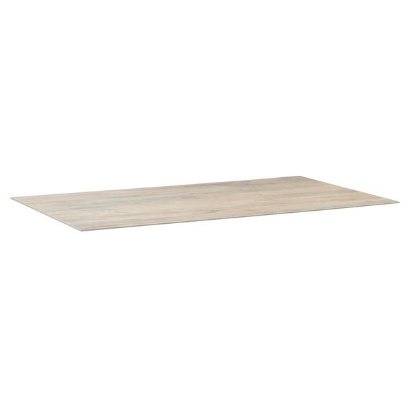 Keramická deska stolu 160 x 95 cm, krémově šedá
