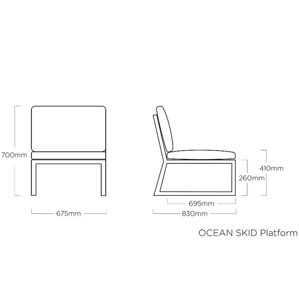 OCEAN SKID Platform, díl střední