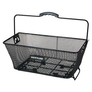 Košík na zadní nosič, černý