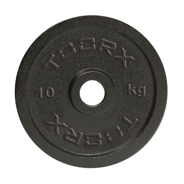 TOORX Kotouč černý, 10 kg