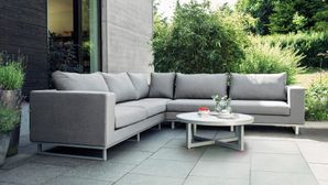 KETTLER EGO lounge set, stříbrná