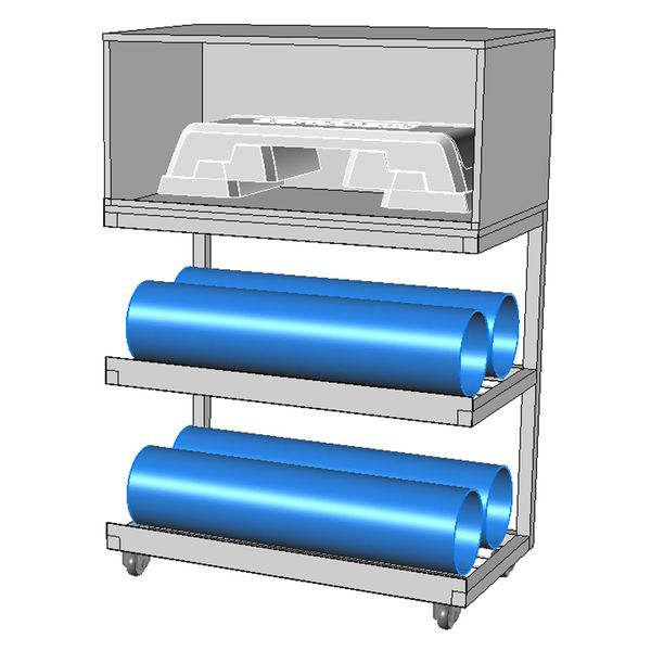 Přepravní stojan Mat Rack