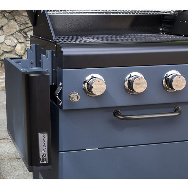 SAHARA X350 3 Burner BBQ Smokey Teal